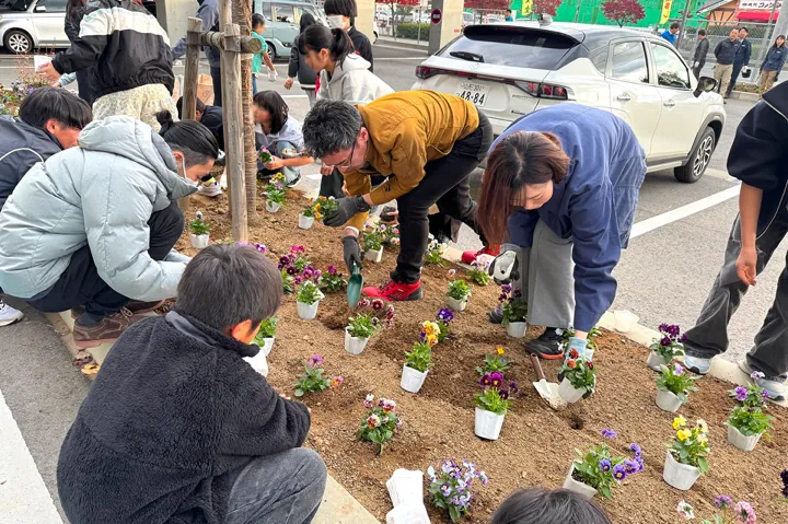 花植えワークショップ